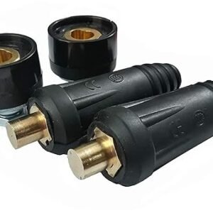 Welding Machine Cable Connector 35-50mm Male-Female Fitting Plug