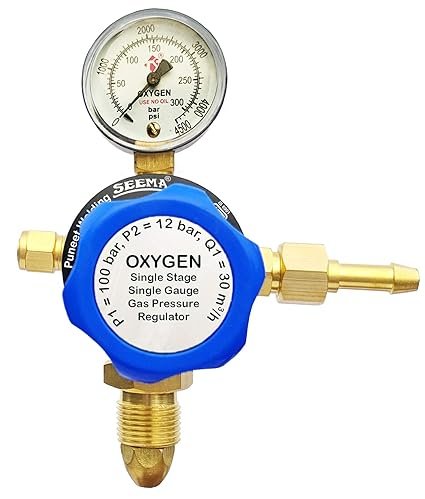SEEMA Single Stage Double Gauge Argon Gas Pressure Regulator Best Price (ISI Certified) - Image 3