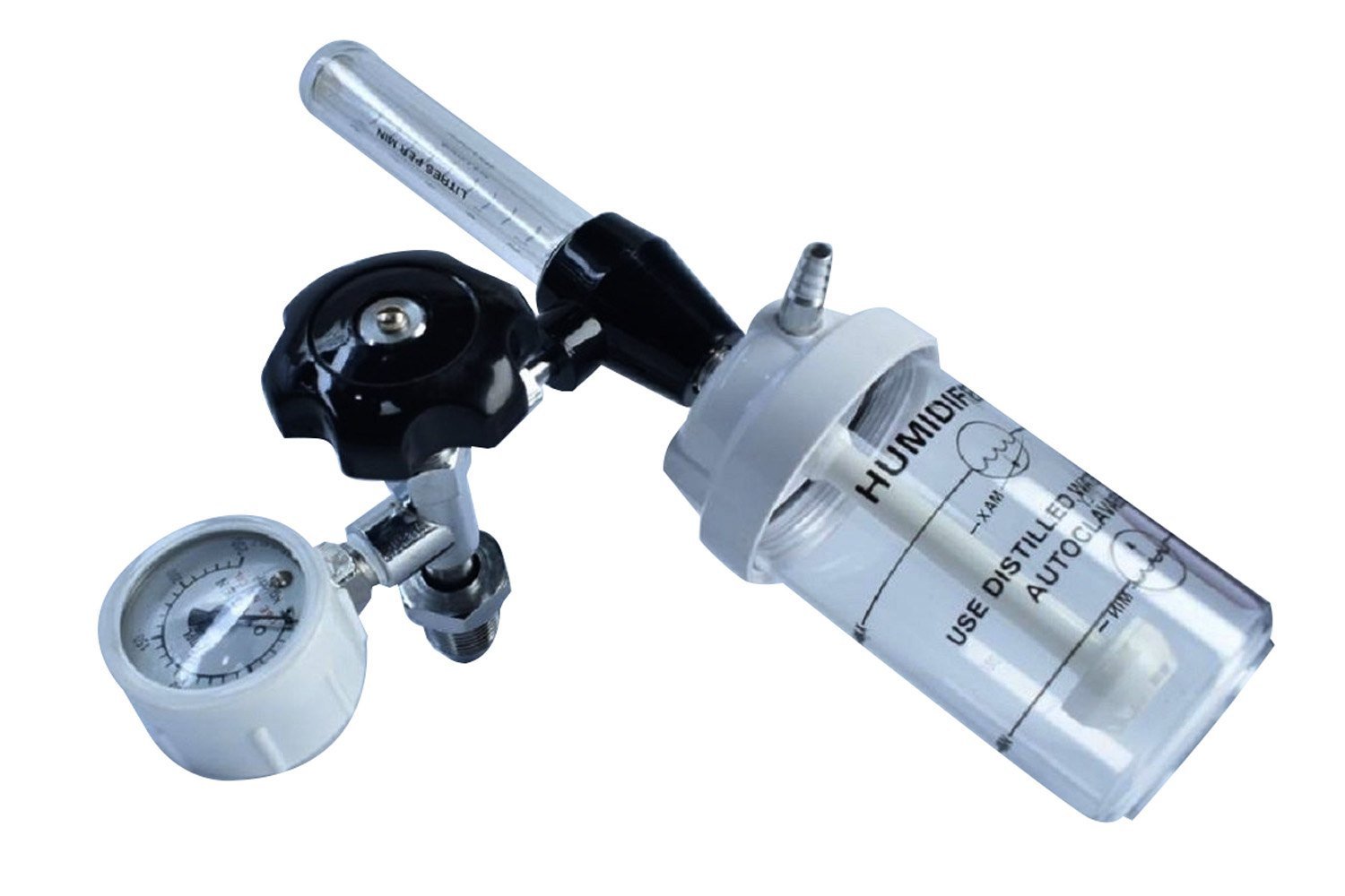 F A Valve Flow Meter With Humidifier Medical bulkbuy Fine Adjustment Valve - Image 3