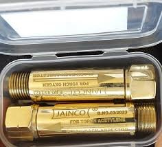 JAINCO Flashback Arrestor Set for Oxygen-Acetylene For Safety NRV Brass Body Best Quality
