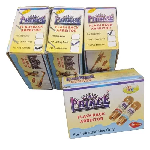 PRINCE Flashback Arrestor For Gas Cutting Torch Gas Regulator Flashback Arrestor NRV - Image 3