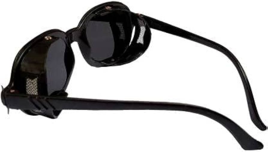 SAFETY BOY Goggle Black Jali Type Goggle Frame Type Nylon Manufactures - Image 2