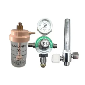 BPC Oxygen Flow Meter With Humidifier Bottle