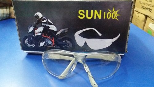 SUN 100 Safety Spectacles Modish Protection White-Clear Dealers Supplires